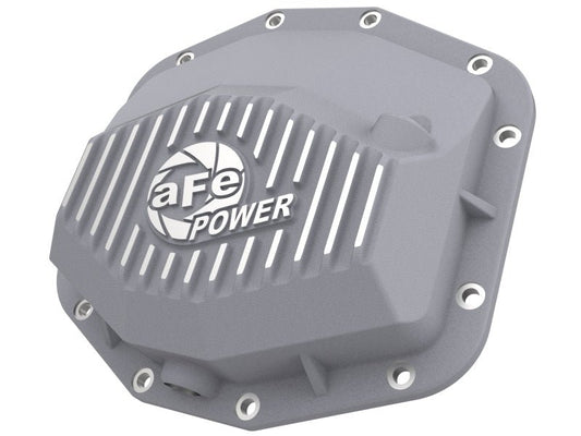 aFe - aFe 21-22 RAM 1500 TRX HEMI V8 6.2L(sc) Street Series Rear Differential Cover Raw w/ Machined Fins - Demon Performance