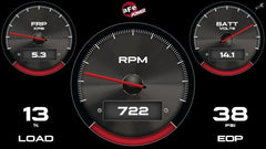 aFe - aFe AGD Advanced Gauge Display Digital 5.5in Monitor 08-18 Dodge/RAM/Ford/GM Diesel Trucks - Demon Performance