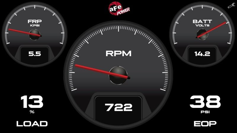 aFe - aFe AGD Advanced Gauge Display Digital 5.5in Monitor 08-18 Dodge/RAM/Ford/GM Diesel Trucks - Demon Performance