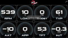 aFe - aFe AGD Advanced Gauge Display Digital 5.5in Monitor 08-18 Dodge/RAM/Ford/GM Diesel Trucks - Demon Performance