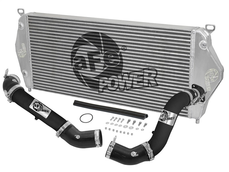 aFe - aFe BladeRunner Intercooler w/ Black Tubes 16-17 Nissan Titan XD V8 5.0L (td) - Demon Performance