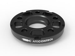 aFe - aFe CONTROL Billet Aluminum Wheel Spacers 5x112 CB66.6 18mm - Toyota GR Supra/BMW G-Series - Demon Performance