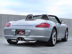 aFe - aFe ELITE 05-12 Porsche Boxster S (987.1-987.2) H6 3.4L 304SS Dual Cat-Back w/Dual Polished Tip Exht - Demon Performance