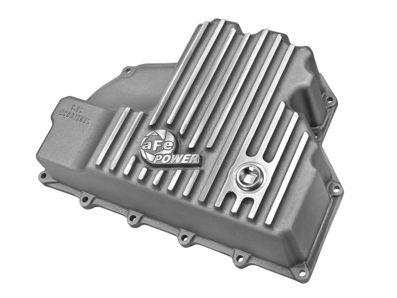 aFe - AFE Engine Oil Pan Raw; 14-16 Dodge RAM 1500 EcoDiesel 3.0L V6 (td) - Demon Performance