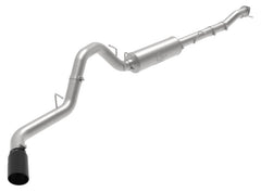 aFe - aFe Large Bore-HD 3in 409SS DPF-Back Exhaust System w/ Polished Tip RAM 1500 20-21 V6-3.0 - Demon Performance