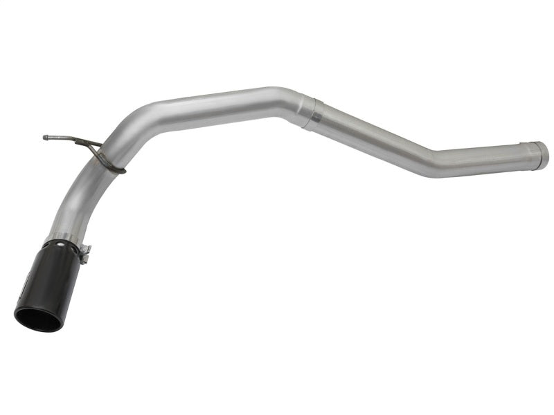 aFe - aFe LARGE Bore HD DPF-Back SS Exhaust w/ Black Tip 2016 Nissan Titan XD V8-5.0L (td) - Demon Performance