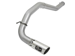 aFe - aFe LARGE Bore HD Exhausts 4in DPF-Back SS-409 2016 Nissan Titan XD V8-5.0L CC/SB (td) - Demon Performance