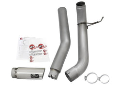 aFe - aFe LARGE Bore HD Exhausts 5in DPF-Back SS-409 2016 Nissan Titan XD V8-5.0L CC/SB (td) - Demon Performance