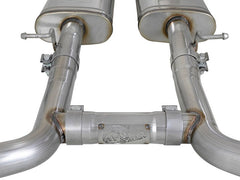 aFe - aFe MACH Force-Xp 2-1/2in 304 SS Cat-Back Exhaust 15-19 Dodge Challenger V6-3.6L - Polished Tip - Demon Performance