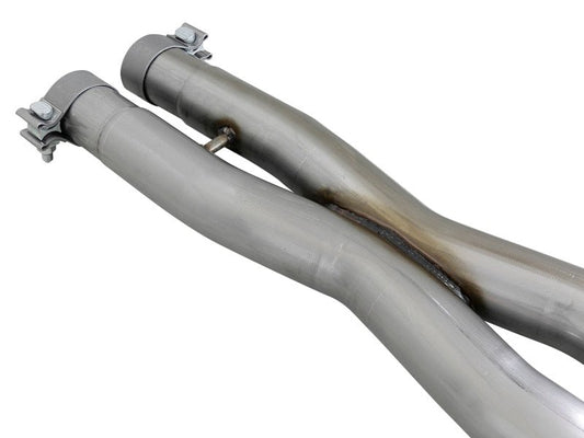 aFe - aFe MACH Force-Xp 2-1/2in 304 SS Cat-Back Exhaust 15-19 Dodge Challenger V6-3.6L - Polished Tip - Demon Performance