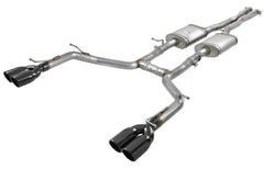 aFe - aFe MACH Force-Xp 2-1/2in 304 SS Cat-Back Exhaust 15-21 Dodge Challenger V6-3.6L - Quad Black Tip - Demon Performance