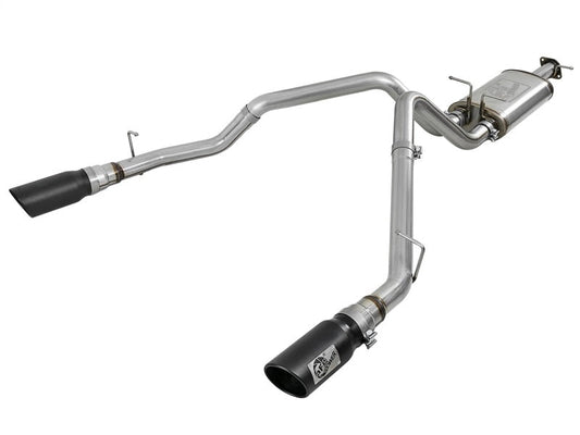 aFe - aFe MACH Force-Xp 3in 409 SS Cat-Back Exhaust 2019 RAM 1500 V8-5.7L w/ Black Tip - Demon Performance