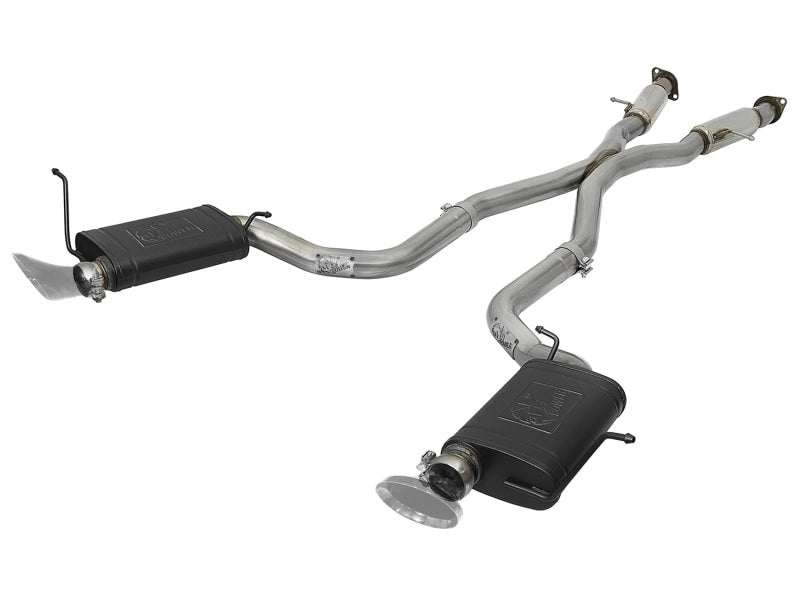 aFe - aFe MACHForce XP 12-17 Jeep Grand Cherokee WK2 SRT8 V8-6.4L 304SS Cat-Back Exhaust System - Demon Performance