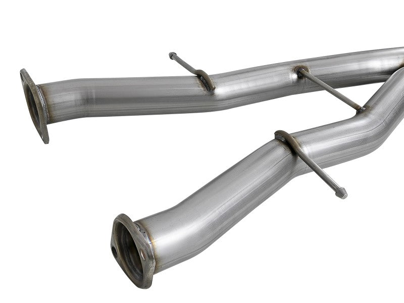 aFe - aFe MACHForce XP 12-17 Jeep Grand Cherokee WK2 SRT8 V8-6.4L 304SS Cat-Back Exhaust w/o Resonator - Demon Performance