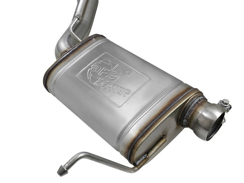 aFe - aFe MACHForce XP 12-17 Jeep Grand Cherokee WK2 SRT8 V8-6.4L 304SS Cat-Back Exhaust w/o Resonator - Demon Performance