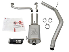 aFe - aFe MACHForce XP 2.5in Cat-Back Exhaust System w/ Black Tip Nissan Frontier 17-19 V8-5.6L - Demon Performance