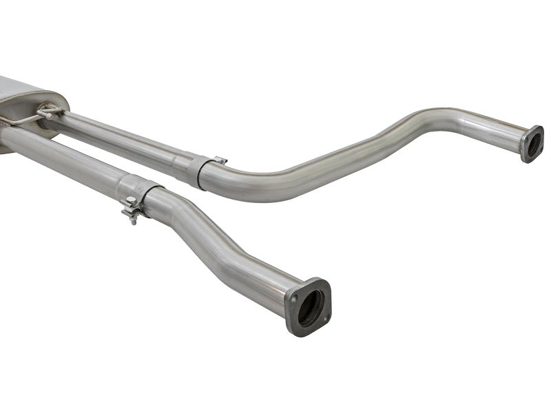 aFe - aFe MACHForce XP 2.5in Cat-Back Exhaust System w/ Black Tip Nissan Frontier 17-19 V8-5.6L - Demon Performance