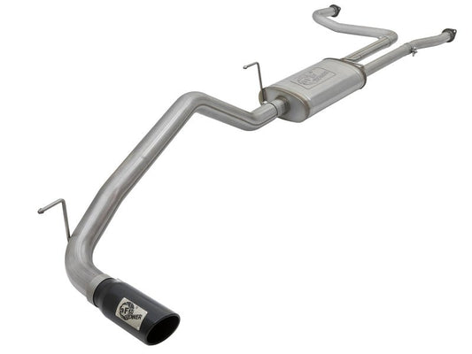 aFe - aFe MACHForce XP 2.5in Cat-Back Exhaust System w/ Black Tip Nissan Frontier 17-19 V8-5.6L - Demon Performance