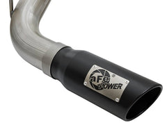 aFe - aFe MACHForce XP 2.5in Cat-Back Exhaust System w/ Black Tip Nissan Frontier 17-19 V8-5.6L - Demon Performance