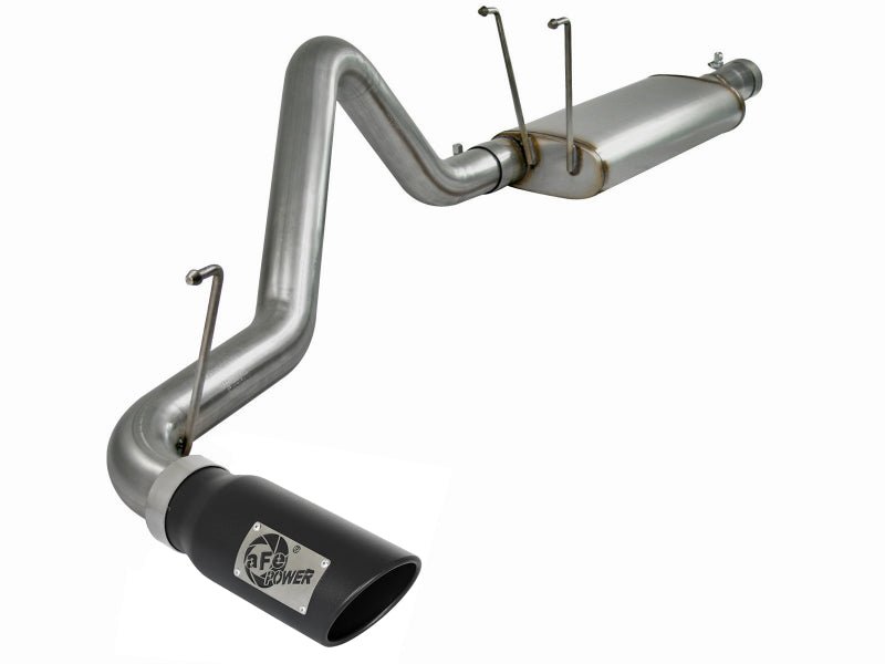 aFe - aFe MACHForce XP Cat-Back Exhaust 3in SS w/ Black Tip 09-12 Dodge Ram 1500 V8 5.7L - Demon Performance