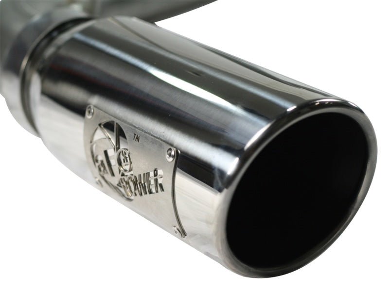 aFe - aFe MACHForce XP Cat-Back Exhaust 3in SS w/ Polished Tip 09-12 Dodge Ram 1500 V8 5.7L - Demon Performance