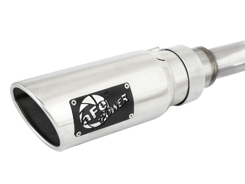 aFe - aFe MACHForce XP DPF-Back Exhaust 2.5in SS with Polished Tips 2014 Dodge Ram 1500 V6 3.0L EcoDiesel - Demon Performance