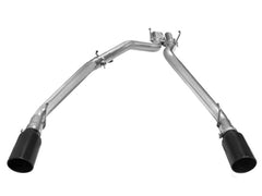 aFe - aFe MACHForce XP DPF-Back Exhaust 3in SS w/ 5in Black Tips 2014 Dodge Ram 1500 V6 3.0L EcoDiesel - Demon Performance