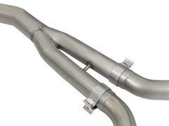 aFe - aFe MACHForce XP Exhausts Cat-Back SS-304 EXH w/ Polished Tips 15-16 Ford Mustang EcoBoost 2.3L (t) - Demon Performance