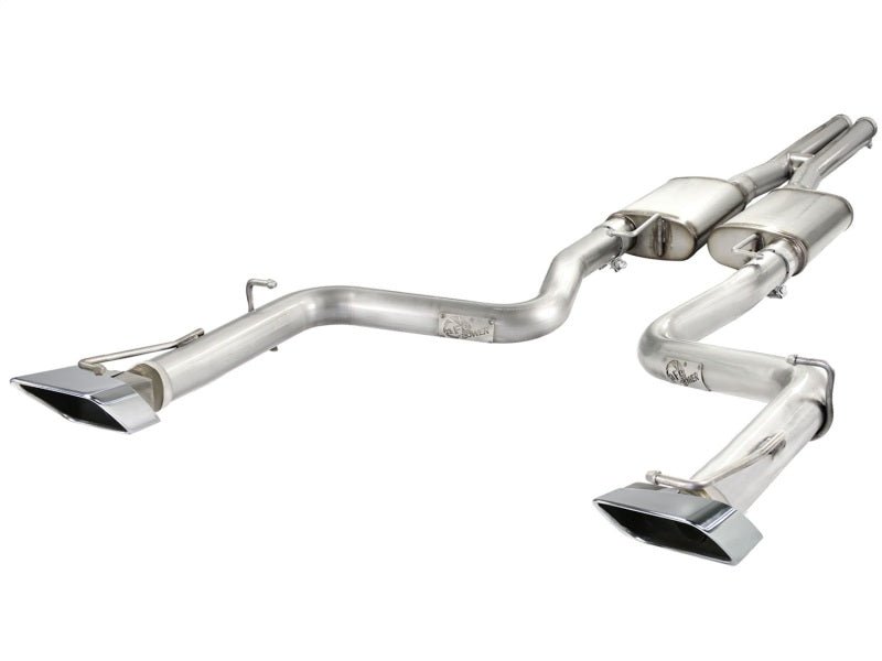 aFe - aFe MACHForce XP Exhausts Cat-Back SS-409 EXH CB Dodge Challenger SRT-8 08-12 V8-6.1/6.4L - Demon Performance