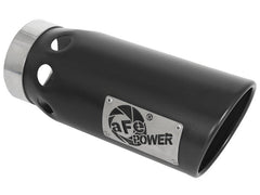 aFe - aFe MACHForce XP Exhausts Cat-Back SS-409 Nissan Titan XD 16-19 V8-5.6L - Black - Demon Performance