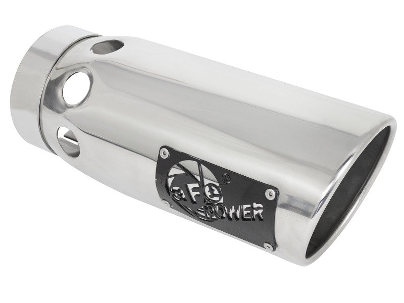 aFe - aFe MACHForce XP Exhausts Cat-Back SS-409 Nissan Titan XD 16-19 V8-5.6L - Polished Tip - Demon Performance