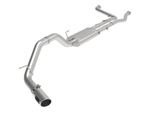 aFe - aFe MACHForce XP Exhausts Cat-Back SS-409 Nissan Titan XD 16-19 V8-5.6L - Polished Tip - Demon Performance