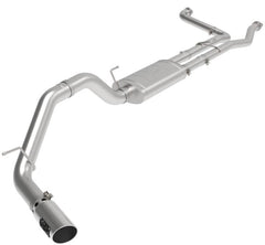 aFe - aFe MACHForce XP Exhausts Cat-Back SS-409 Nissan Titan XD 16-19 V8-5.6L - Polished Tip - Demon Performance