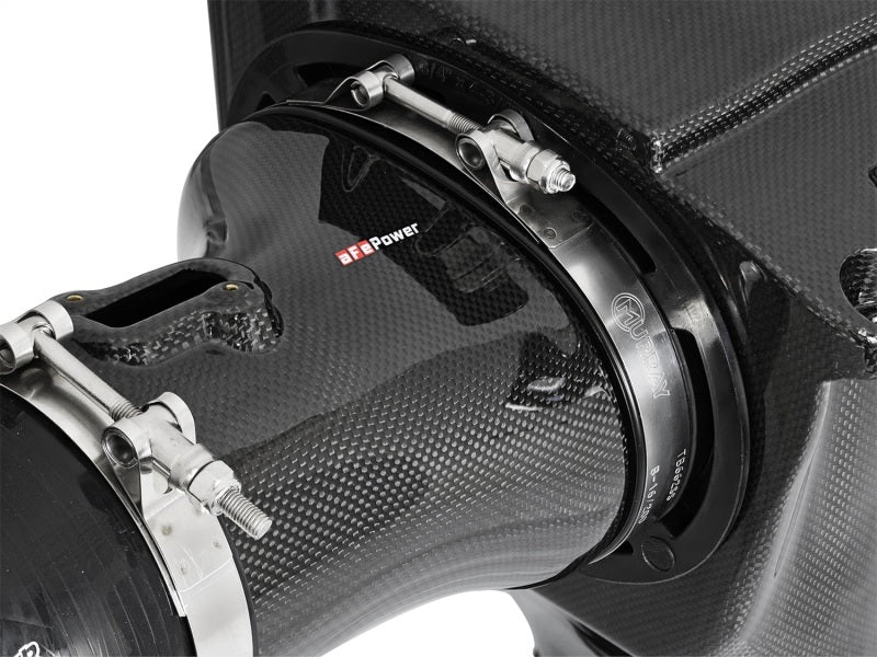 aFe - aFe Momentum GT Black Series Carbon Fiber CAIS 15-16 Dodge Challenger SRT Hellcat V8-6.2L (sc) - Demon Performance