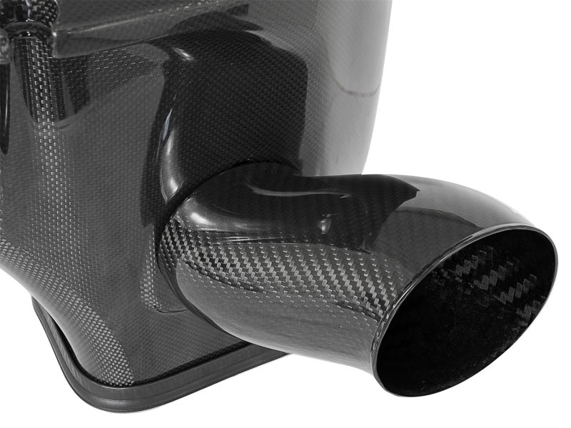 aFe - aFe Momentum GT Carbon Fiber Dynamic Air Scoop 15-18 Dodge Challenger V6-3.6L/V8-5.7L/6.4L HEMI - Demon Performance