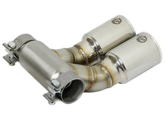 aFe - aFe Power 13-14 Porsche Cayman S / Boxster S Polish Exhaust Tip Upgrade - Demon Performance