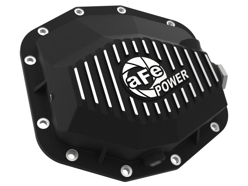 aFe - aFe POWER 21-22 Ram 1500 TRX Hemi V8 6.2L (sc) PRO Series Rear Differential Cover Black w/ Machined - Demon Performance