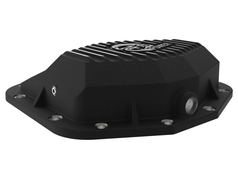 aFe - aFe POWER 21-22 Ram 1500 TRX Hemi V8 6.2L (sc) PRO Series Rear Differential Cover Black w/ Machined - Demon Performance