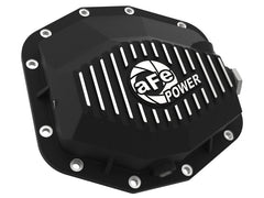 aFe - aFe POWER 21-22 Ram1500 TRX Hemi V8 6.2L PRO Series Rear Diff Cover Black w/Machined Fins & Gear Oil - Demon Performance