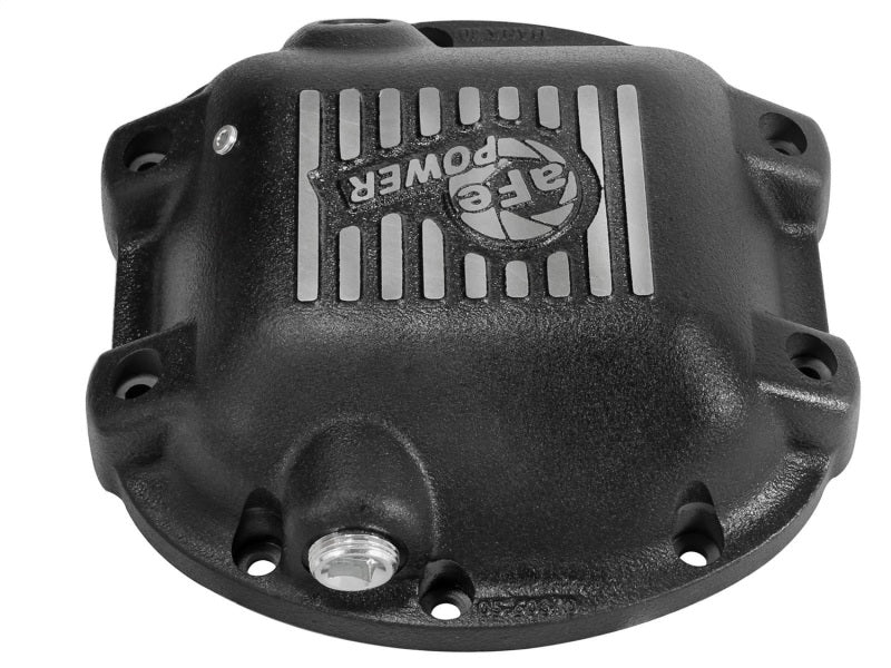 aFe - aFe Power Differential Cover Machined Fins 97-15 Jeep Dana 30 w/ 75W-90 Gear Oil 2 QT - Demon Performance