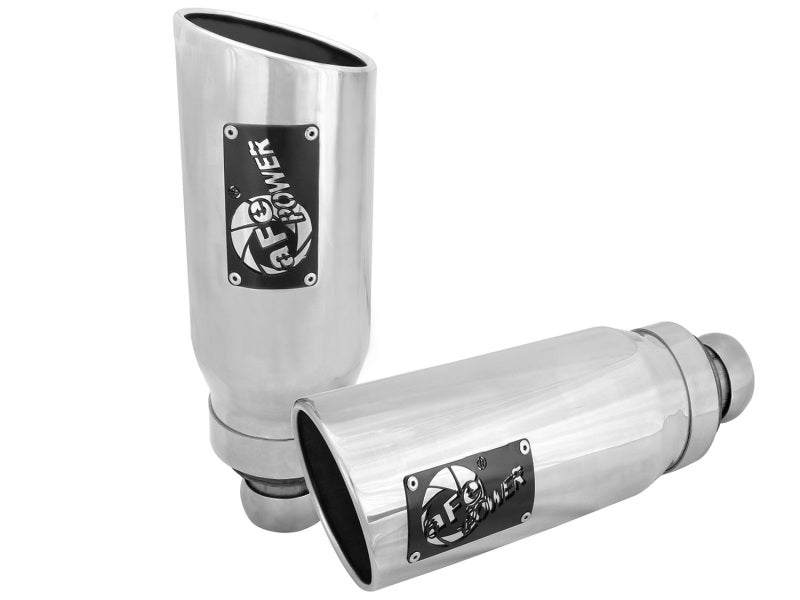 aFe - aFe Power MACH Force-XP 5in 09-15 Dodge Ram V8-5.7L/3.0L (td) 409 SS Exhaust Tip Upgrade - Demon Performance