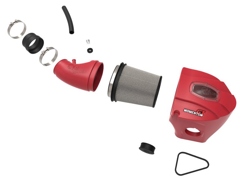 aFe - aFe POWER Momentum GT Limited Edition Cold Air Intake 11-17 Dodge Challenger/Charger SRT - Red - Demon Performance