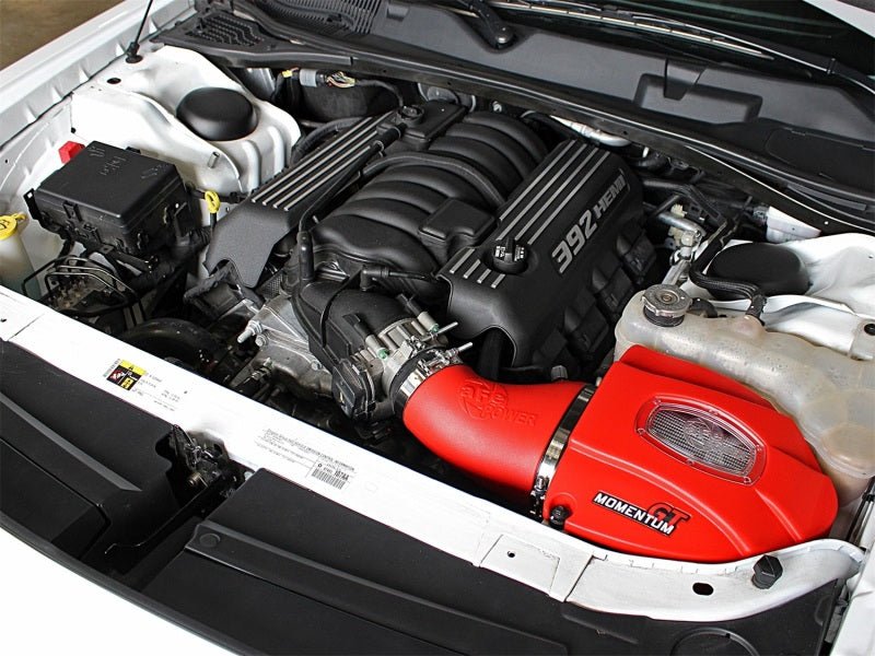 aFe - aFe POWER Momentum GT Limited Edition Cold Air Intake 11-17 Dodge Challenger/Charger SRT - Red - Demon Performance