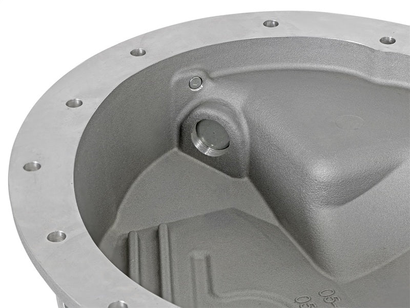 aFe - aFe Power Rear Differential Cover Raw w/Machined Fins Street Ser. 16-17 Nissan Titan XD (AAM 9.5-14) - Demon Performance