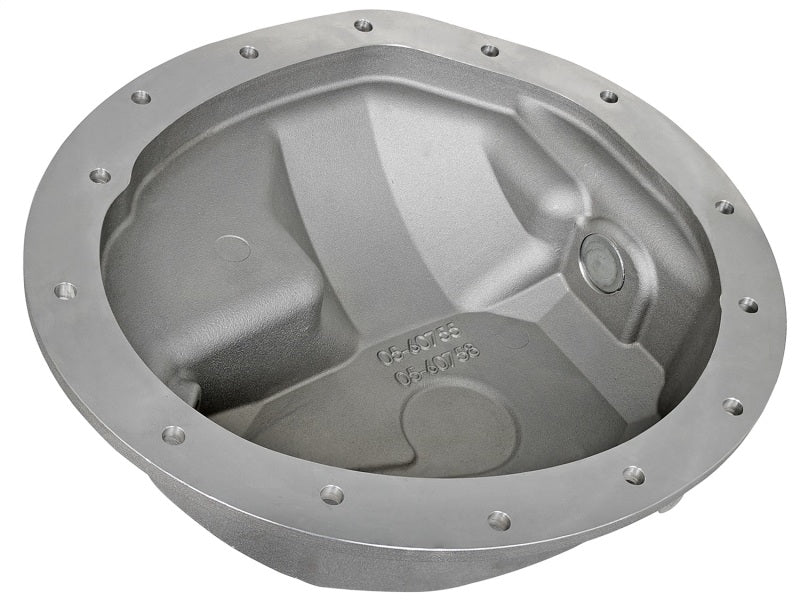 aFe - aFe Power Rear Differential Cover Raw w/Machined Fins Street Ser. 16-17 Nissan Titan XD (AAM 9.5-14) - Demon Performance