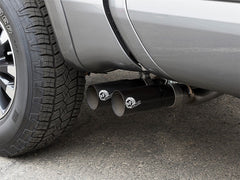 aFe - aFe POWER Rebel Series 2-1/2in 409 SS Cat Back Exhaust w/ Black Tips 16-17 Nissan Titan V8 5.6L - Demon Performance