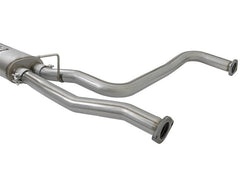 aFe - aFe POWER Rebel Series 2-1/2in 409 SS Cat Back Exhaust w/ Polished Tips 16-17 Nissan Titan V8 5.6L - Demon Performance