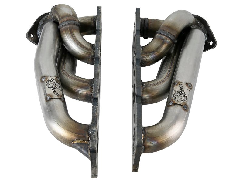 aFe - aFe Power Twisted Steel 304SS Shorty Header 09-18 Dodge Challenger / Charger V8-5.7L - Demon Performance