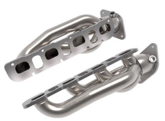 aFe - aFe Power Twisted Steel 304SS Shorty Header 2021 Ram 1500 TRX V8-6.2L (uncoated) - Demon Performance