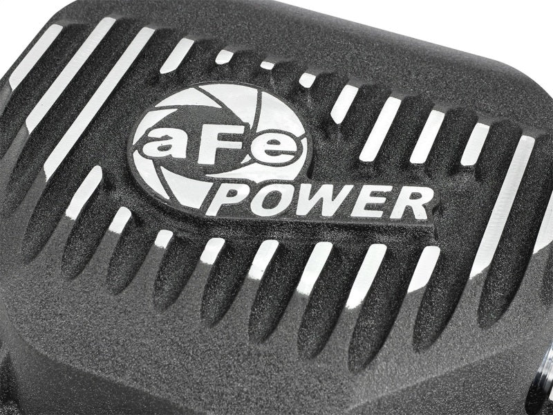 aFe - AFE Rear Differential Cover (Black Machined; Pro Series); Dodge/RAM 94-14 Corporate 9.25 (12-Bolt) - Demon Performance